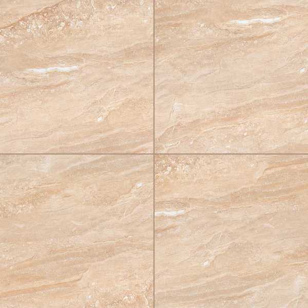 Msi Aria Oro 24 In. X 24 In. Polished Porcelain Floor And Wall Tile, 4PK ZOR-PT-0245